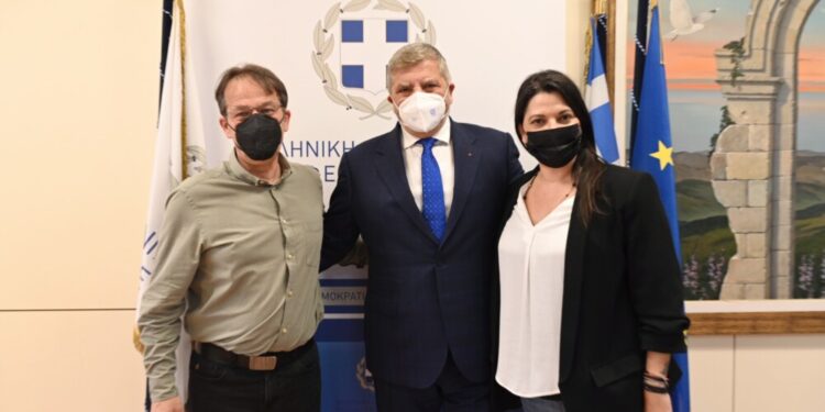 Τα έργα της Περιφέρειας Αττικής στο Δήμο Κερατσινίου-Δραπετσώνας στο επίκεντρο της συνάντησης Πατούλη – Βρεττάκου