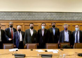 ΚΕΔΕ: Συνάντηση με τους τομεάρχες Υποδομών – Μεταφορών και Εσωτερικών του ΣΥΡΙΖΑ