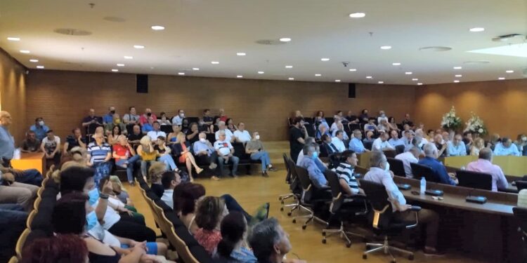 Όλοι παρόντες στην εκδήλωση του ΠΕΣΥΔΑΠ για το Όρος Αιγάλεω