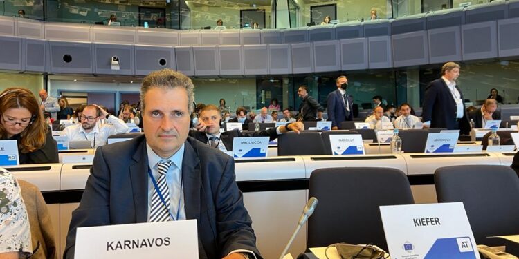 Αντιπρόεδρος της Ευρωπαϊκής Επιτροπής των Περιφερειών ο Δ. Κάρναβος