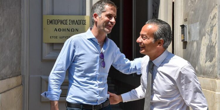 Συνάντηση Δημάρχου Αθηναίων με το Δ.Σ του Εμπορικού Συλλόγου Αθηνών