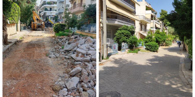Μεγαλώνει το δίκτυο πεζόδρομων στην Καναπίτσα: ακόμα ένα δρόμο ανακατασκεύασε ο Δήμος Ηρακλείου Αττικής