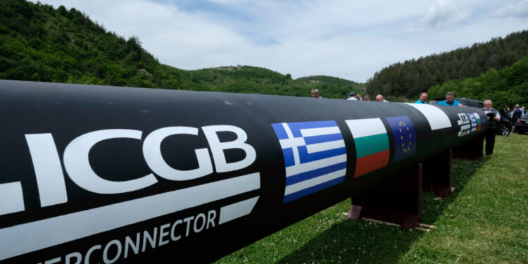 Στα εγκαίνια του αγωγού IGB Μητσοτάκης – Πετκόφ