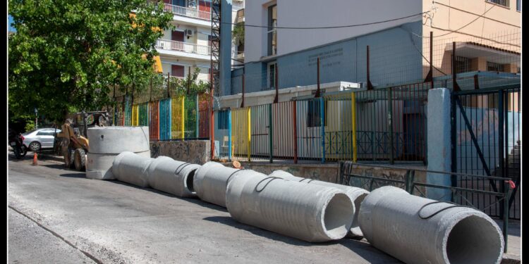 Ξεκίνησαν οι εργασίες του μεγαλύτερου αντιπλημμυρικού έργου  για τον Δήμο Νίκαιας-Αγ.Ι. Ρέντη
