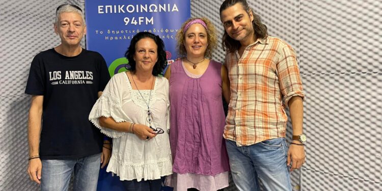 Ο Γιάννης Λεκόπουλος και η Αρετή Κοκκίνου στον 94.0 και την εκπομπή ”Dr No-Art & Act”