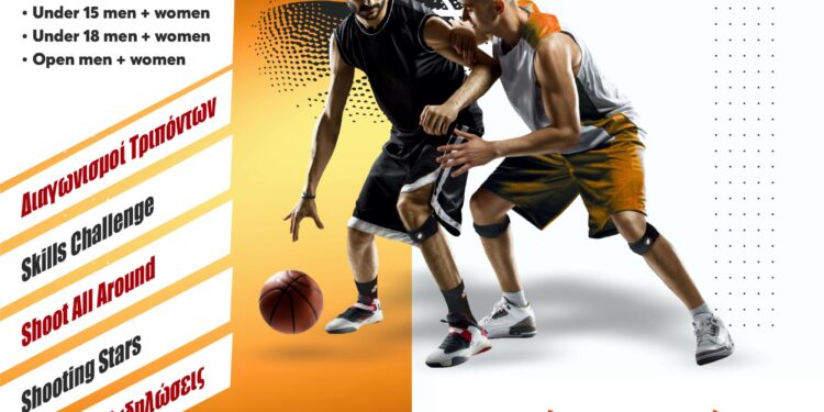 Η μεγάλη γιορτή του μπάσκετ 3×3 επιστρέφει στη Βάρκιζα