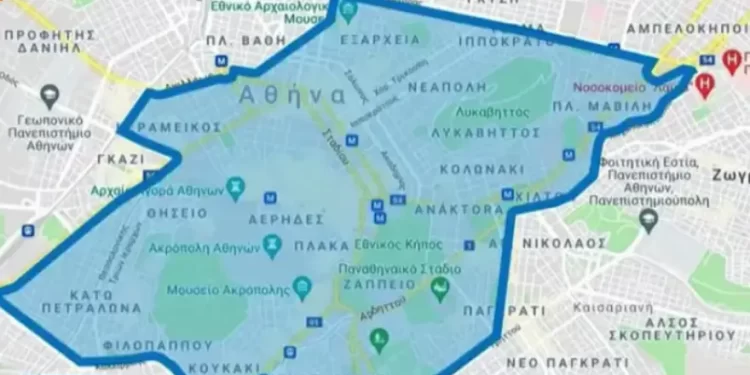 Δακτύλιος: Επιστρέφει στις 10 Οκτωβρίου, η νέα κατηγορία αυτοκινήτων που θα έχει πρόσβαση