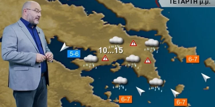 Σάκης Αρναούτογλου: Πότε «χτυπούν» επικίνδυνες καταιγίδες την Αττική – Οι 5 περιοχές που θέλουν πολύ προσοχή