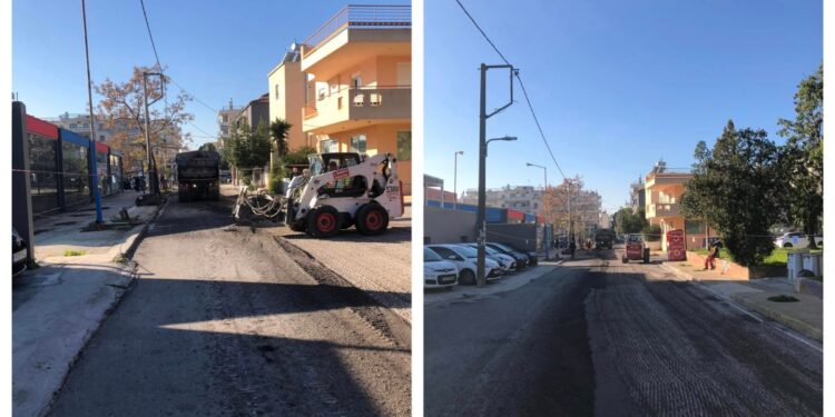Ποδαρικό στα έργα με συνέχεια των ασφαλτοστρώσεων κάνει ο Δήμος Ηρακλείου Αττικής