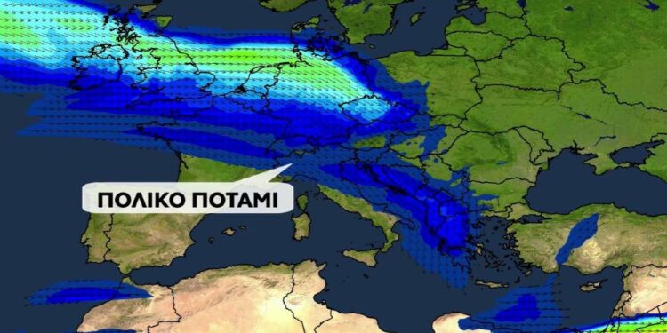 Ο πολικός αεροχείμαρρος μας βάζει στην καρδιά του χειμώνα