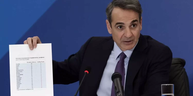 Μητσοτάκης: Αυξήσεις στο δημόσιο – Μείωση εργοδοτικών εισφορών και σημαντική αύξηση του Κατώτατου Μισθού