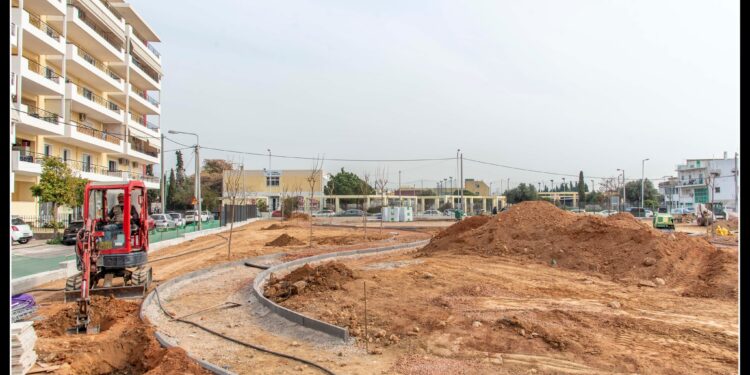 Προχωρούν οι εργασίες κατασκευής του Οικολογικού Πάρκου Ρέντη