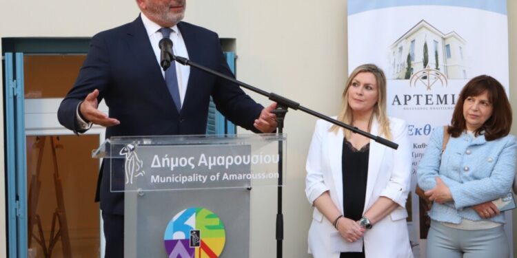 Στα εγκαίνια του Πολυχώρου Πολιτισμού «Άρτεμις» στο Μαρούσι ο Γ. Πατούλης
