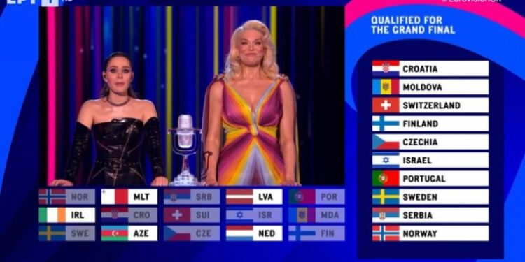 Eurovision 2023: Oι 10 πρώτες χώρες του τελικού