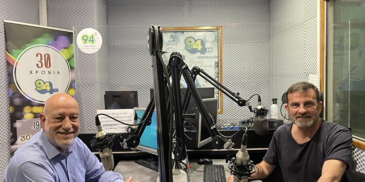 Ο Αχιλλέας Κουρέπης στον 94.0 και τον Dr.No