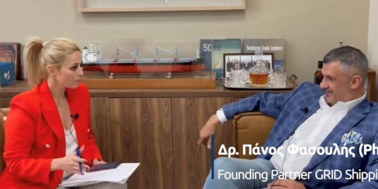 Ο πλοιοκτήτης Δρ. Πάνος Φασουλής στον 94fm για την πορεία της ελληνικής ναυτιλίας και τη συνεργασία με τα ναυπηγία