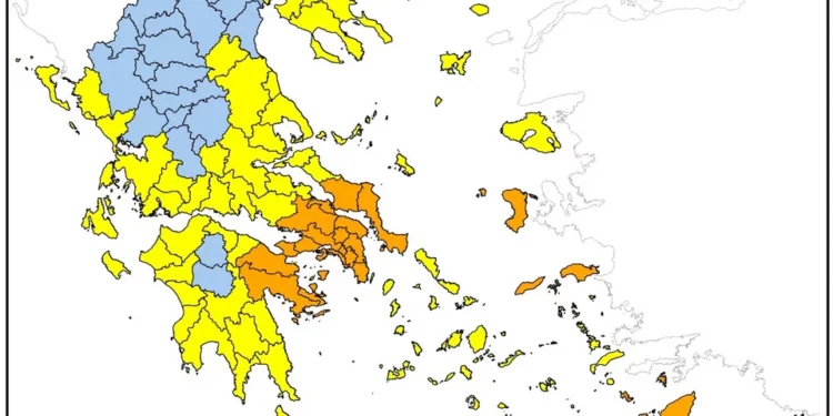 Πολύ υψηλός κίνδυνος πυρκαγιάς