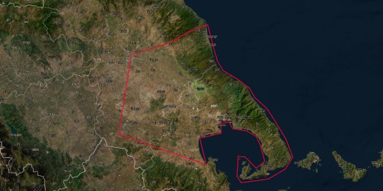 Ενεργοποιήθηκε η  υπηρεσία Copernicus για τις πληγείσες από πλημμύρες περιοχές της Π.Ε. Μαγνησίας