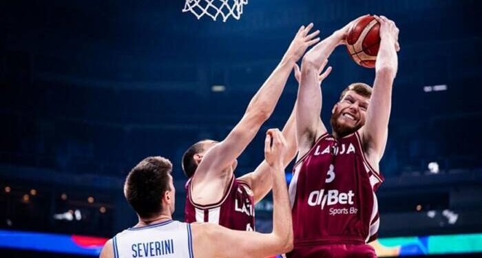 Η Λετονία κέρδισε με 87-82 την Ιταλία στο Μουντομπάσκετ