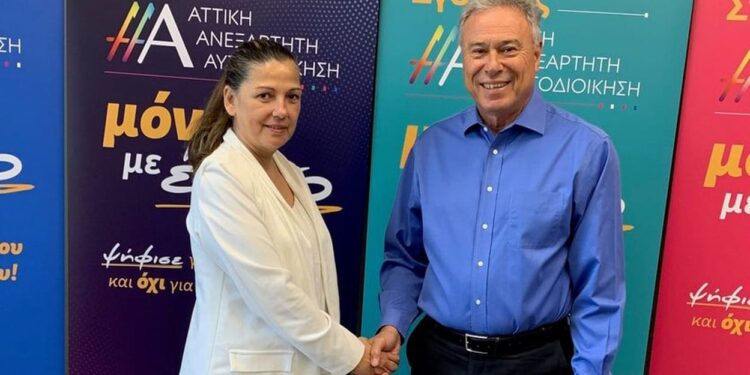 Ο Μανώλης Αγγελάκης υπ. Περιφερειακός Σύμβουλος Κεντρικού Τομέα Αθηνών με Ν. Χαρδαλιά, στον Επικοινωνία 94fm