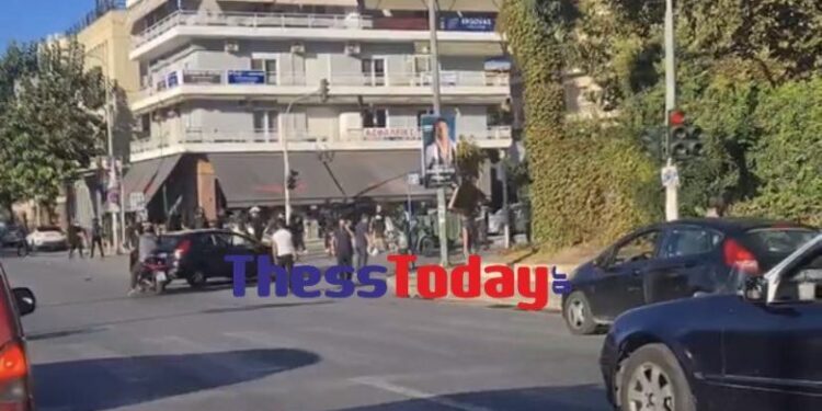 13 συλλήψεις, 2 τραυματίες, σε συμπλοκή οπαδών ΠΑΟΚ και ‘Αρη στη Θεσσαλονίκη