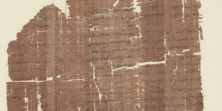 Ο ελληνικός πάπυρος «Μουζίρις» αποκαλύπτει αρχαίους εμπορικούς δρόμους μεταξύ Ινδίας και Μεσογείου