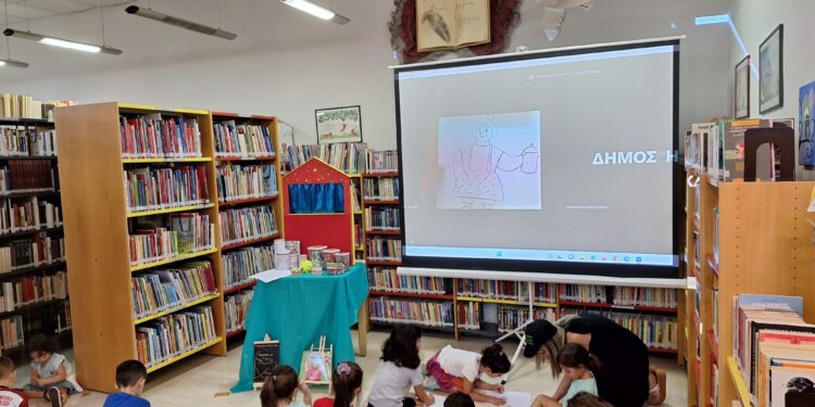 Πρώτη συνάντηση για τους μικρούς φίλους της Δημοτικής Βιβλιοθήκης του Δήμου Ηρακλείου Αττικής