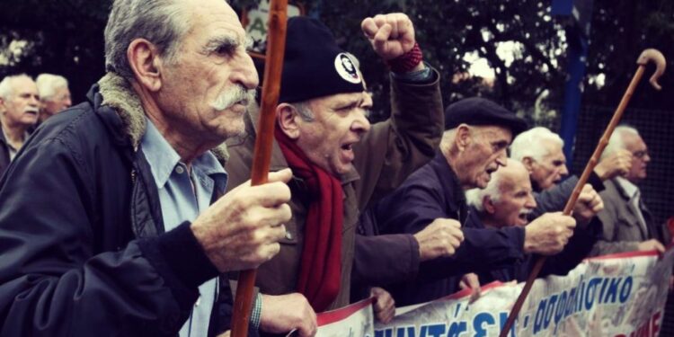 Στους δρόμους σήμερα οι συνταξιούχοι