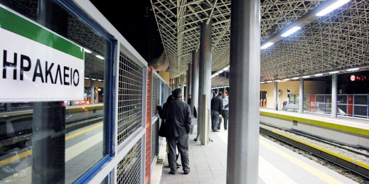 Κλειστοί το μεσημέρι της Τετάρτης οι σταθμοί ΗΣΑΠ και προαστιακού στο Ηράκλειο
