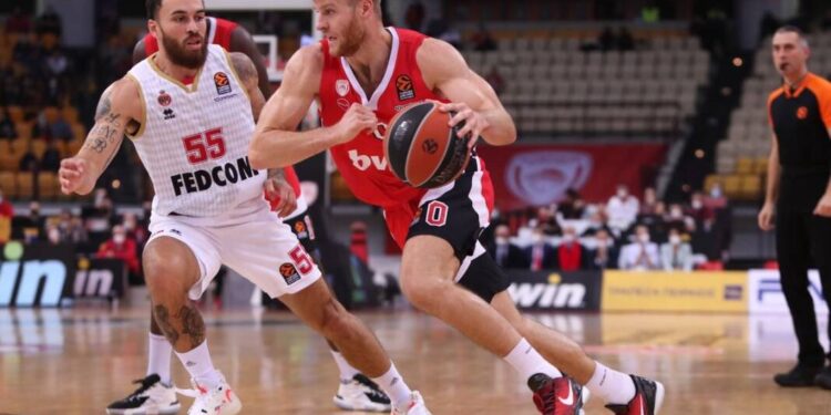 Euroleague: Μονακό-Ολυμπιακός: Δύσκολη έξοδος για τους «ερυθρόλευκους»
