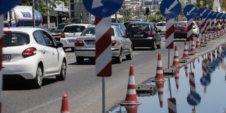 Κυκλοφοριακές ρυθμίσεις στην Κυψέλη λόγω εργασιών για τη γραμμή 4 του Μετρό