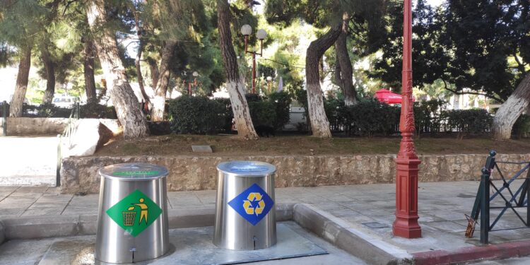 250 νέοι κάδοι στους δρόμους του Δήμου Ηρακλείου Αττικής