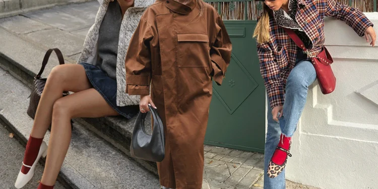 Μπαλαρίνες: Φέτος οι fashionistas θα τις φοράνε όλο τον χειμώνα με κάλτσες!Εσύ;