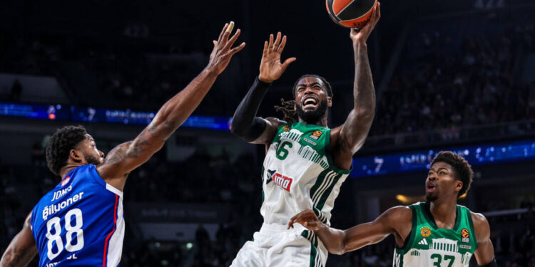 Euroleague: Ήττα για τον Παναθηναϊκό με 71-68 από την Εφές Αναντολού στην Τουρκία