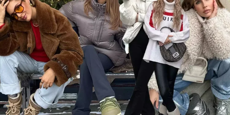 Snow boots: Αυτή την σεζόν δεν τις φοράμε μόνο στο χιονοδρομικό