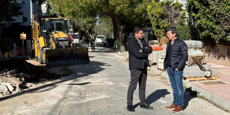 Δήμος Αγίας Παρασκευής: Αυστηρή τήρηση χρονοδιαγραμμάτων στα υπό εξέλιξη έργα