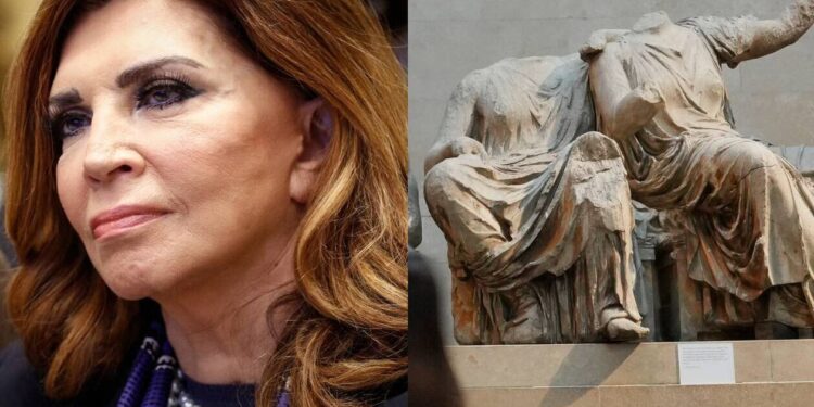 Η Μιμή Ντενίση ετοιμάζει ντοκιμαντέρ με επιστολές της λαίδης Έλγιν