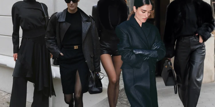 Total black: Οι stylers σου δείχνουν πως να δημιουργήσεις νέους edgy και casual συνδυασμούς