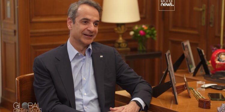 Ο Κ. Μητσοτάκης στο Euronews