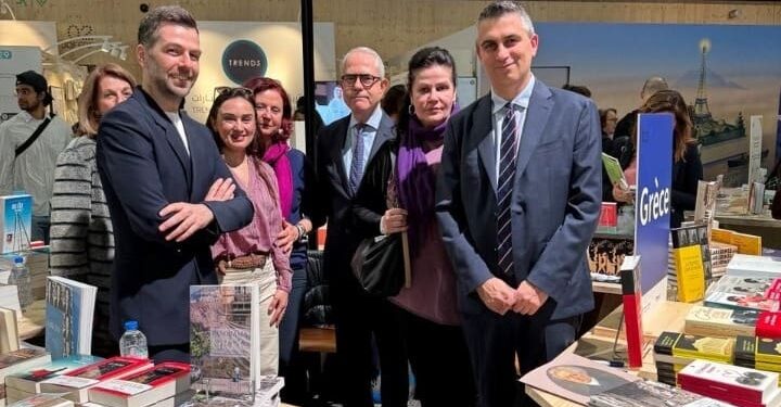 Ο Χρ. Δήμας στο Παρίσι για το Φεστιβάλ Βιβλίου