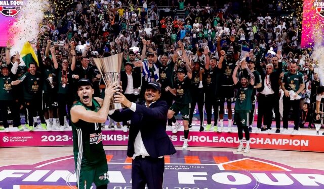 Final 4: Ολονύχτιοι πανηγυρισμοί για τον Παναθηναϊκό -Το μεσημέρι η επιστροφή των πρωταθλητών Ευρώπης