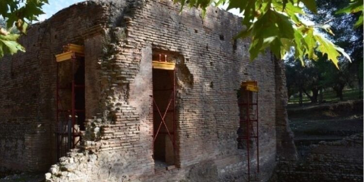 Αποκαθίστανται οι ρωμαϊκές θέρμες του Νέρωνα στην Αρχαία Ολυμπία