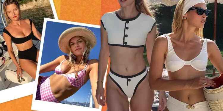 Retro bikini: Τα σχέδια που θυμίζουν pin-up girls σίγουρα ξεχωρίζουν στην παραλία!