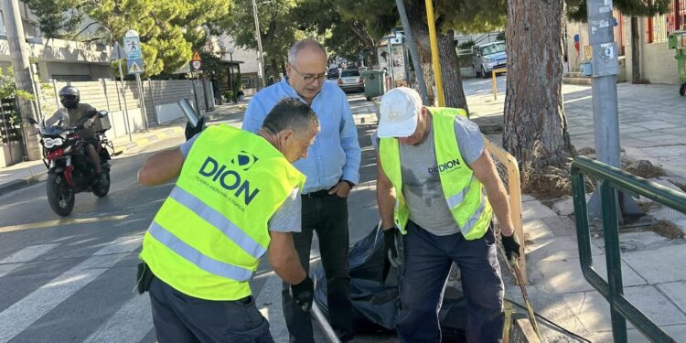 Καθαρισμός φρεατίων στον Δήμο Ηρακλείου Αττικής