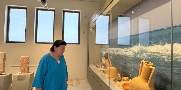Το Διαχρονικό Μουσείο στην Τήλο εγκαινίασε η Υπουργός Πολιτισμού