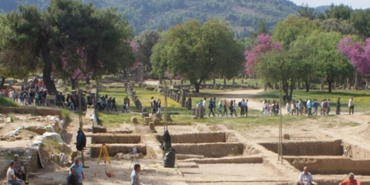 Αποκαλύπτεται το Γυμνάσιο στην Αρχαία Ολυμπία