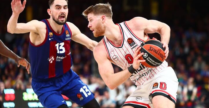Euroleague: Για το 2Χ2 ο Ολυμπιακός κόντρα στην πρωτοπόρο Μπαρτσελόνα
