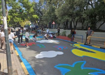 Τα παιδιά ζωγραφίζουν για ένα ασφαλέστερο οδικό δίκτυο: Outta Climate Festival στον Δήμο Ηρακλείου Αττικής