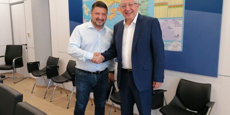 Συνάντηση του Περιφερειάρχη Αττικής με τον Δήμαρχο Αμαρουσίου