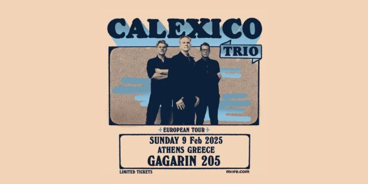 Ένα απόγευμα με τους Calexico στο Gagarin 205